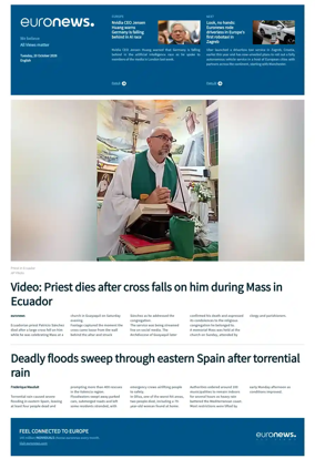 Cover of EuroNews (English Edition)