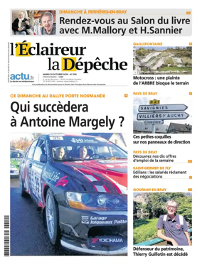 Cover of l'Eclaireur la Depeche