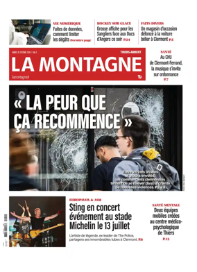 Cover of La Montagne (Thiers-Ambert)
