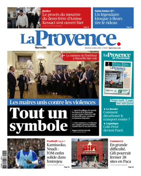 Cover of La Provence Marseille