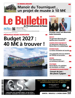 Cover of Le Bulletin de lArrondisement de Rouen