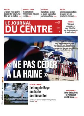 Cover of Le Journal du Centre