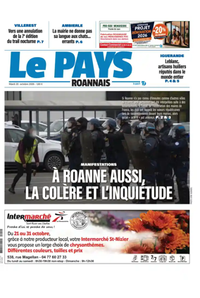 Cover of Le Pays Roannais (Roanne)