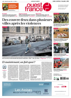 Cover of Ouest France (Caen - Bayeux - Falaise - Vire)