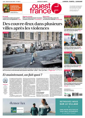 Cover of Ouest-France (Lannion / Paimpol / Guingamp)