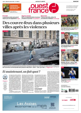 Cover of Ouest France (Manche)