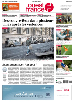 Cover of Ouest France (Mayenne)