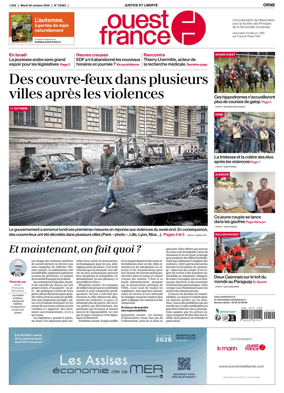Cover of Ouest France (Orne)