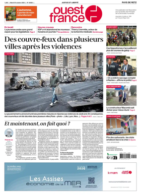 Cover of Ouest France (Pornic / Pays de Retz)