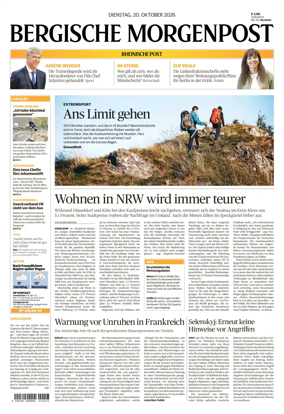 Cover of Bergische Morgenpost Wermelskirchen/Huckeswagen/Radevormwald