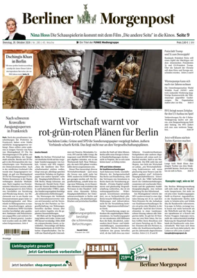 Cover of Berliner Morgenpost