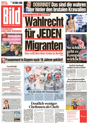 Cover of BILD Hamburg