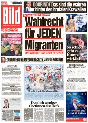 Cover of BILD Mecklenburg