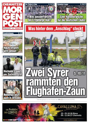 Cover of Chemnitzer Morgenpost
