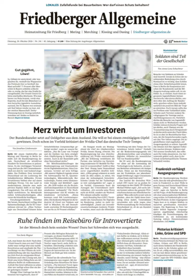 Cover of Friedberger Allgemeine