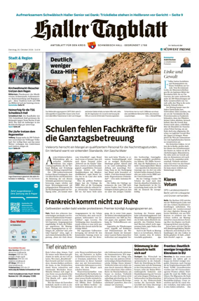 Cover of Haller Tagblatt