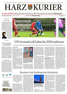 Cover of Harz Kurier