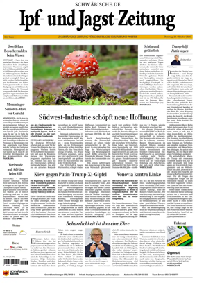Cover of Ipf- und Jagst-Zeitung