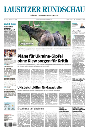 Cover of Lausitzer Rundschau
