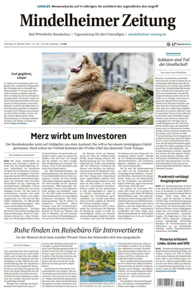 Cover of Mindelheimer Zeitung