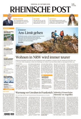 Cover of Rheinische Post Duesseldorf Meerbusch
