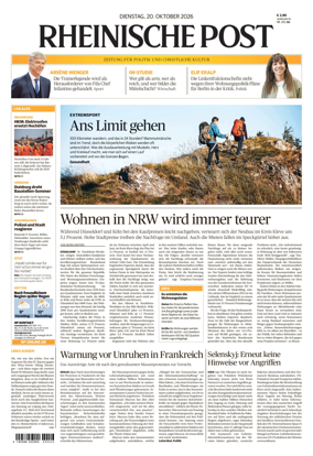 Cover of Rheinische Post Duisburg