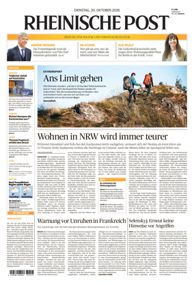 Cover of Rheinische Post Krefeld Kempen