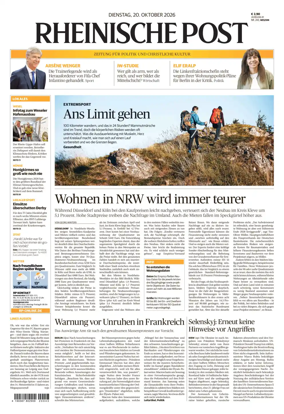 Cover of Rheinische Post - Wesel/Dinslaken