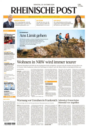 Cover of Rheinische Post - Xanten and Moers