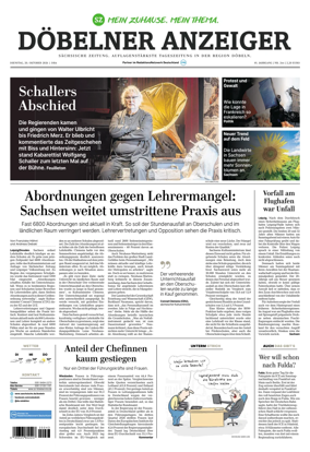 Cover of Sachsische Zeitung (Dobeln)