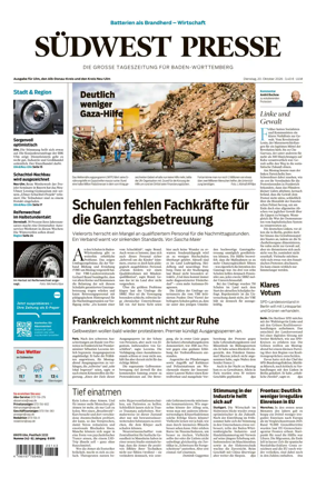 Cover of Sudwest Presse