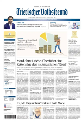 Cover of Trierischer Volksfreund