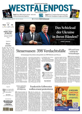 Cover of Westfalenpost (Olpe)