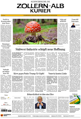 Cover of Zollern-Alb-Kurier (Balingen)