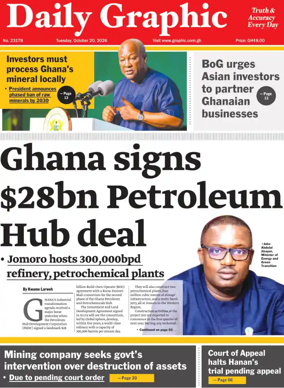 Cover of Daily Graphic