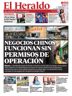 Cover of Diario El Heraldo