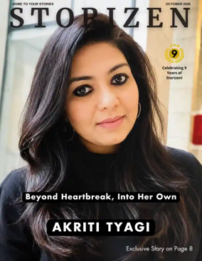Cover of Storizen Magazine