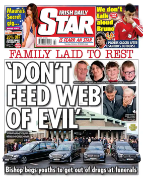 Cover of Irish Daily Star