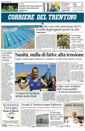 Cover of Corriere del Trentino