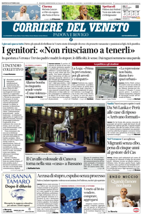 Cover of Corriere del Veneto (Padova e Rovigo)