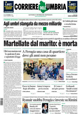 Cover of Corriere dell Umbria