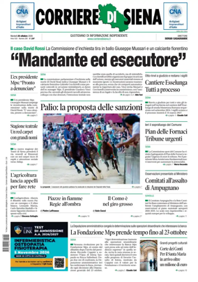 Cover of Corriere di Siena