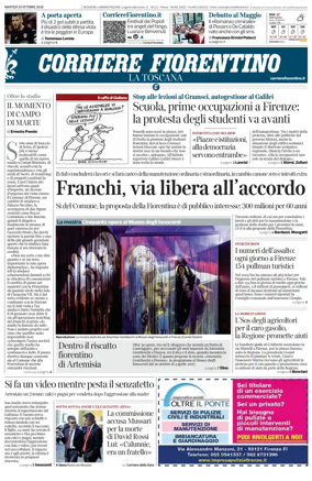 Cover of Corriere Fiorentino