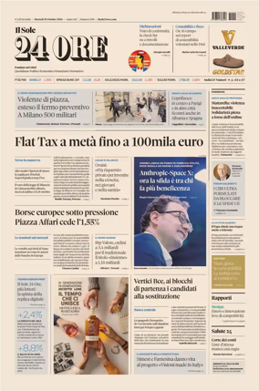Cover of Il Sole 24 Ore