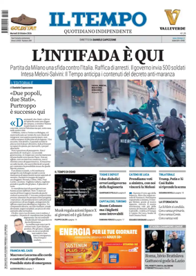 Cover of Il Tempo (Nazionale)