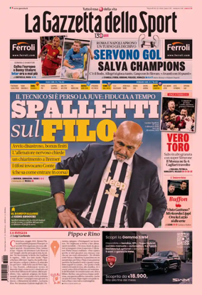 Cover of La Gazzetta dello Sport - Napoli