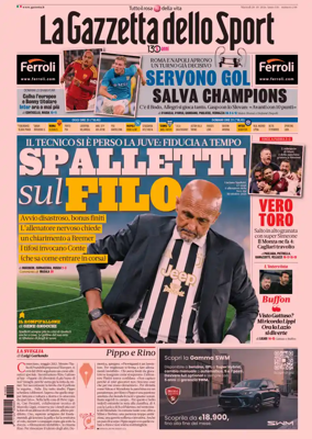 Cover of La Gazzetta dello Sport