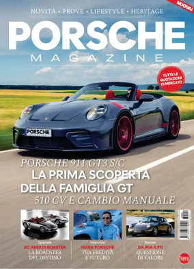 Cover of Porsche Magazine (Italy)