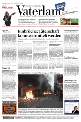 Cover of Liechtensteiner Vaterland