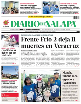 Cover of Diario de Xalapa